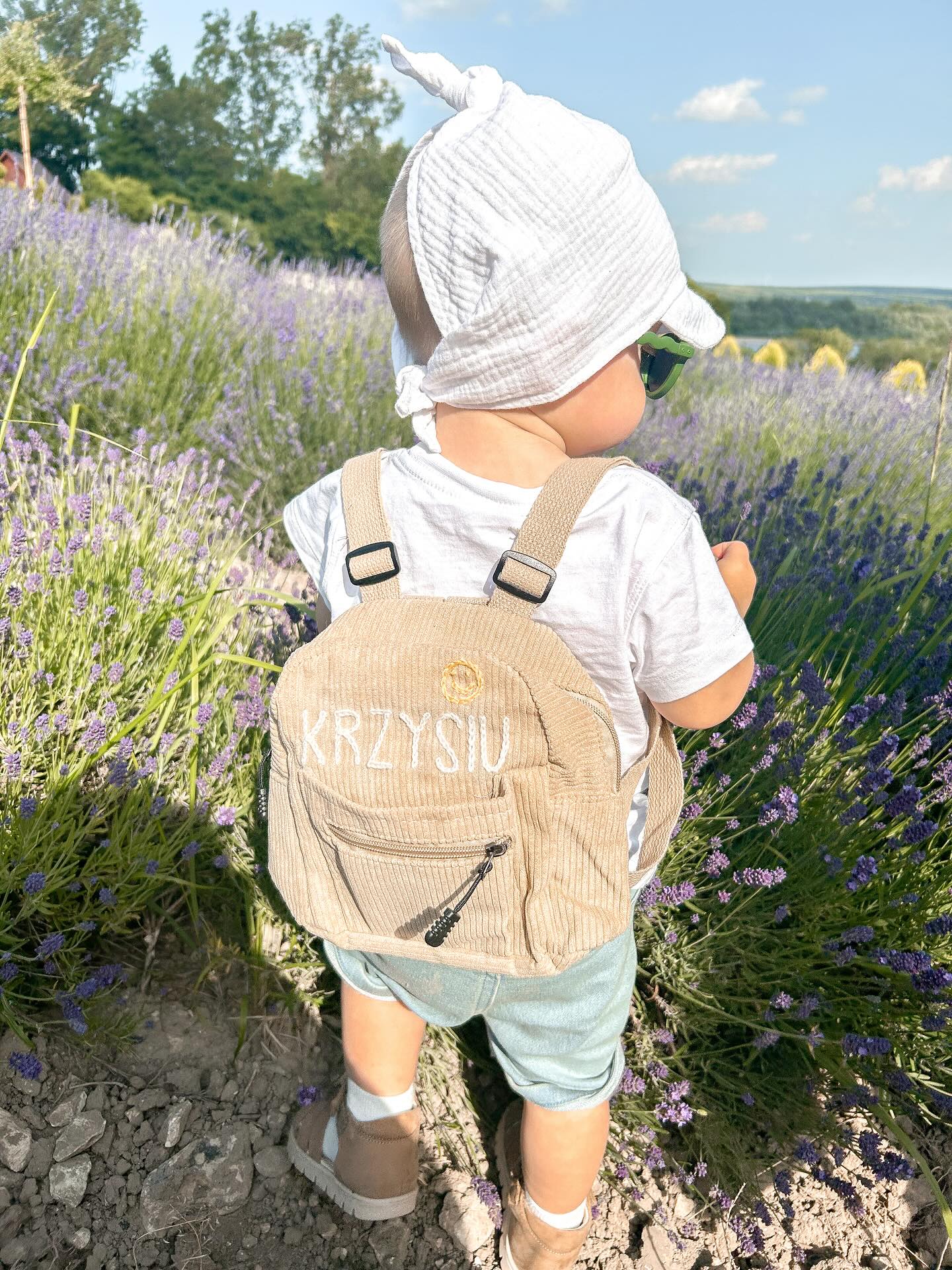 Personalized Kids Mini Backpack (0-18m) – Custom Name Toddler School Bag, Daycare Bag, Back to School Gift