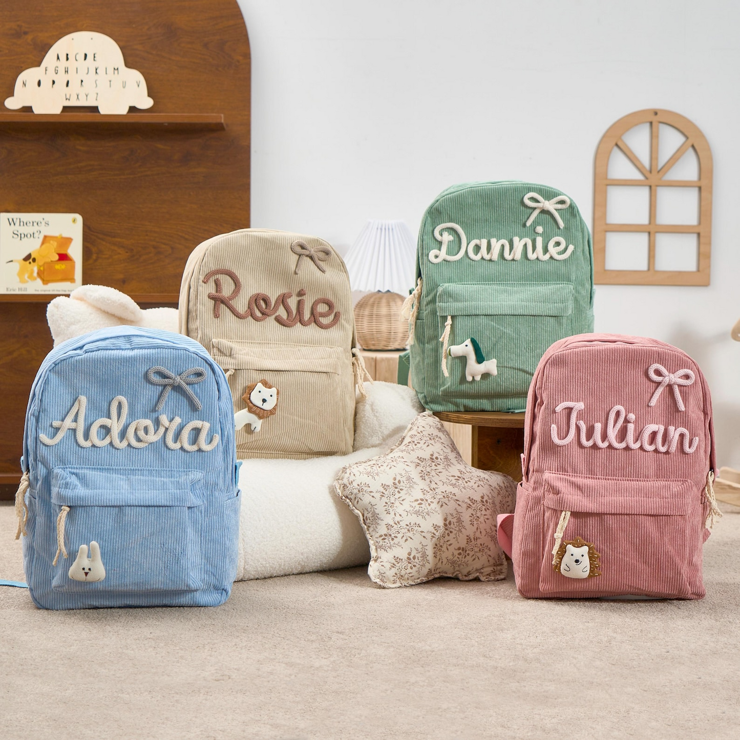 Personalized Kids Name Backpack - Back to School Gift (2T-7T)