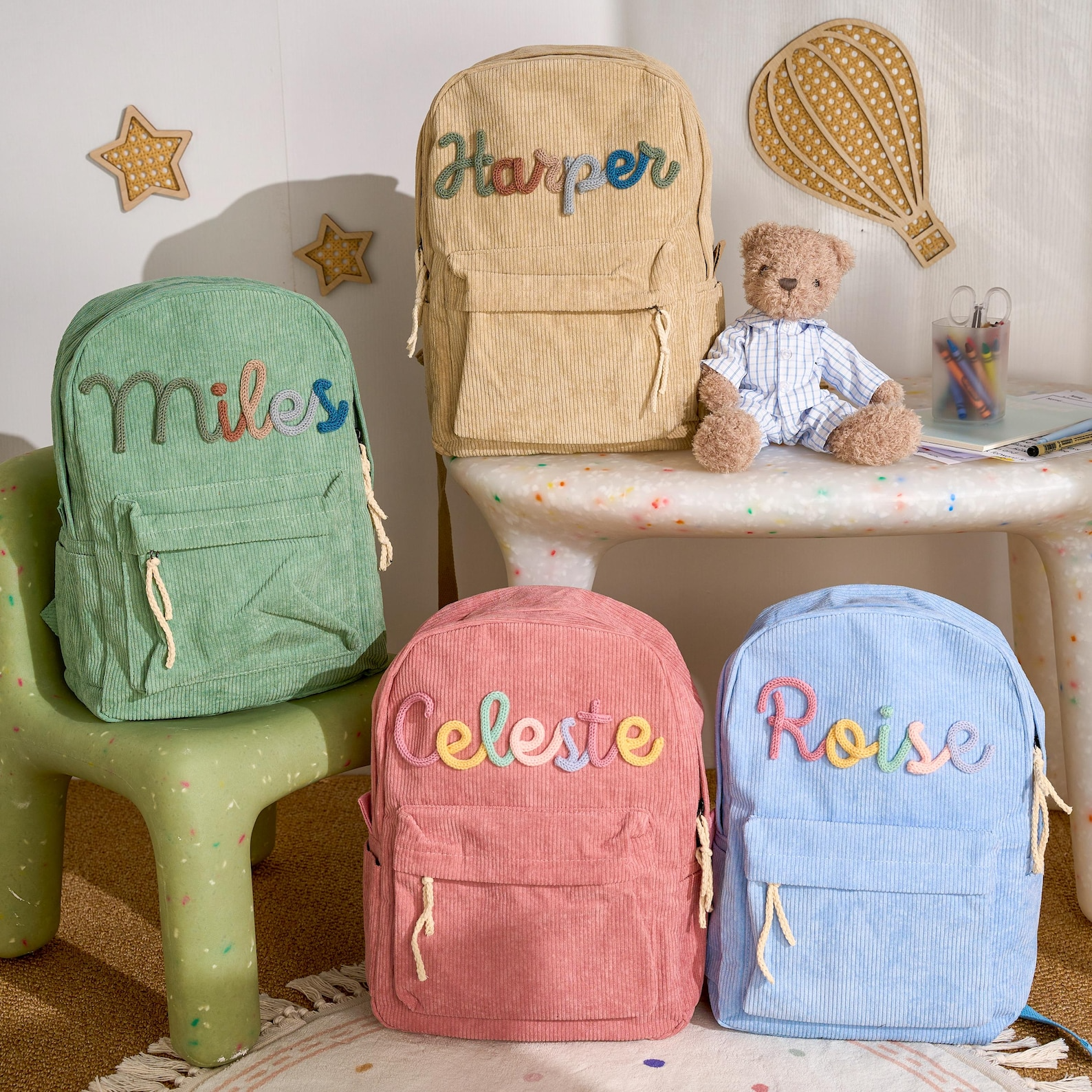 Personalized Kids Name Backpack - Back to School Gift (2T-7T)