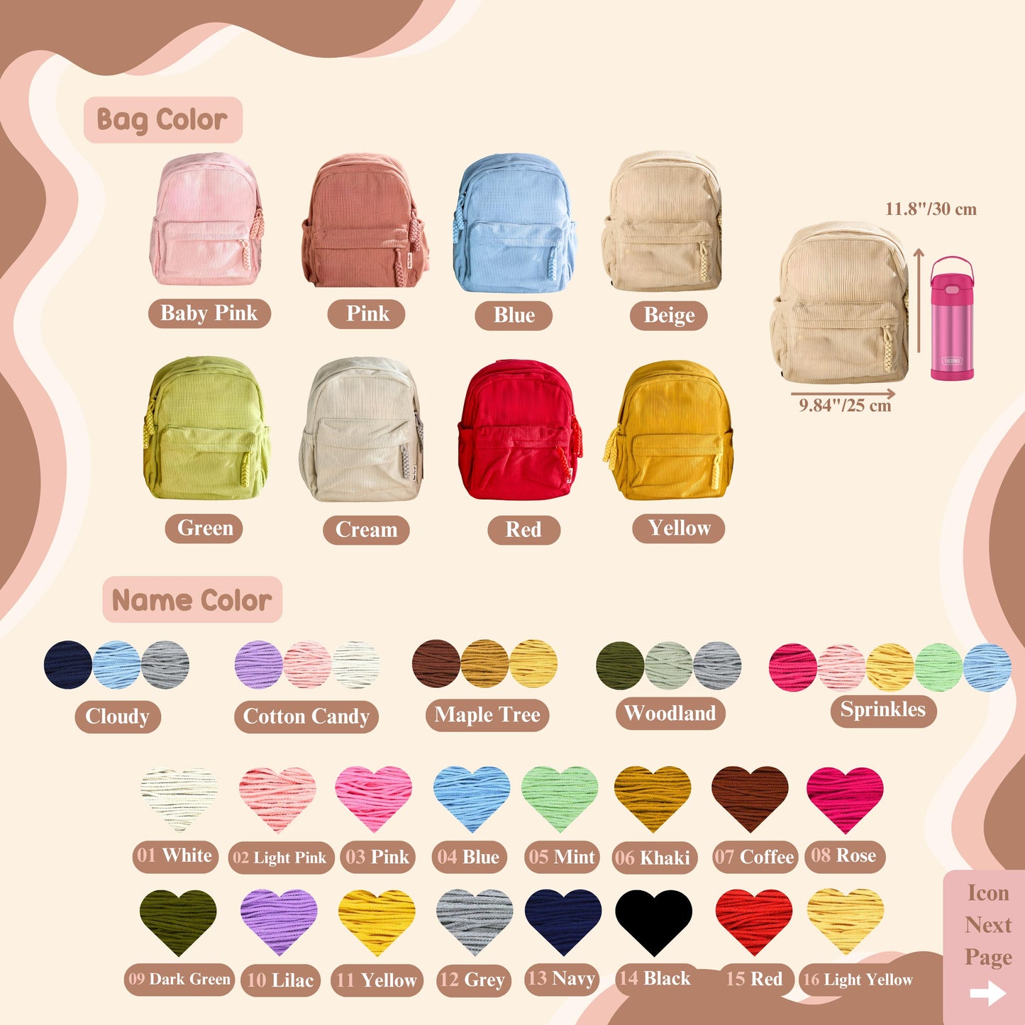 TieDapperStudio Personalized Toddler Backpack Kindergarten Gift