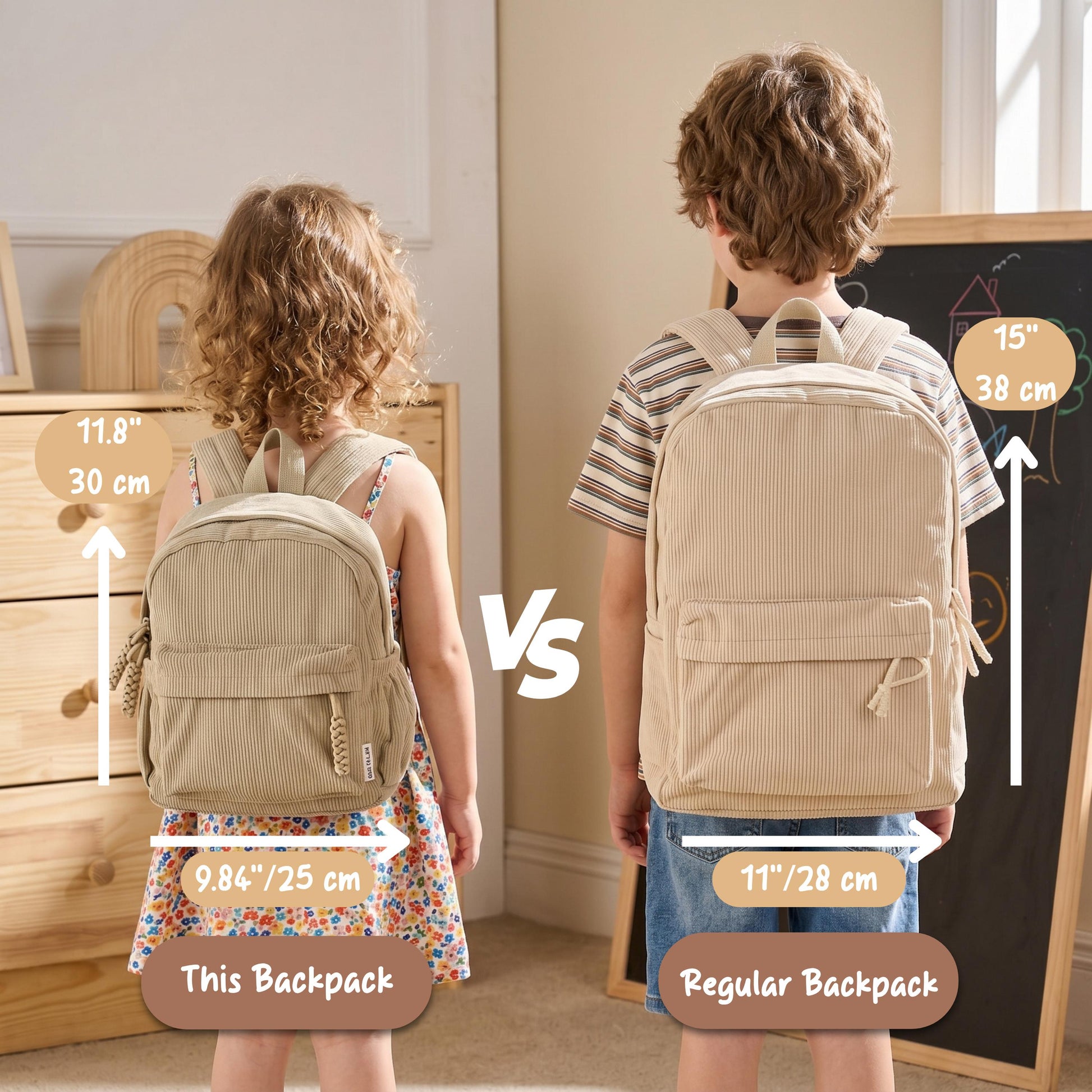 TieDapperStudio Personalized Toddler Backpack Kindergarten Gift